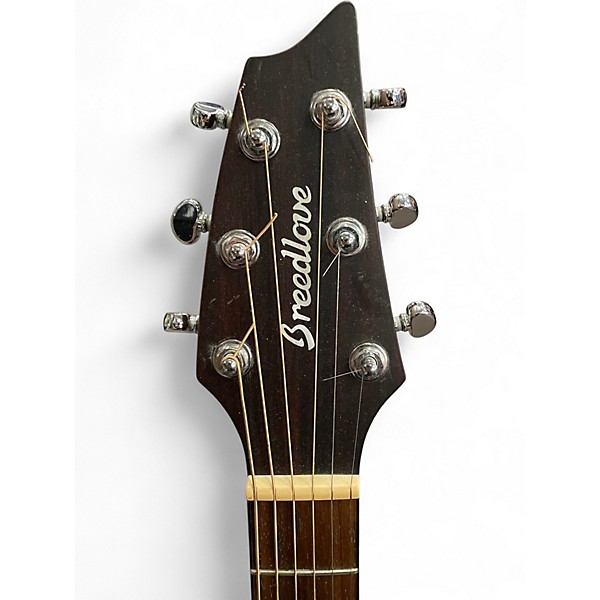 Used Breedlove Passport Concert Natural Acoustic Electric Guitar