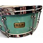 Used TAMA 14X6 SLP Fat Spruce Turquoise Drum thumbnail