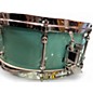 Used TAMA 14X6 SLP Fat Spruce Turquoise Drum