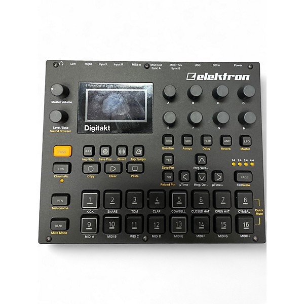 Used Elektron DIGITITAKT Drum Machine