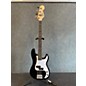 Used Squier Mini P Black Electric Bass Guitar thumbnail