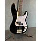 Used Squier Mini P Black Electric Bass Guitar