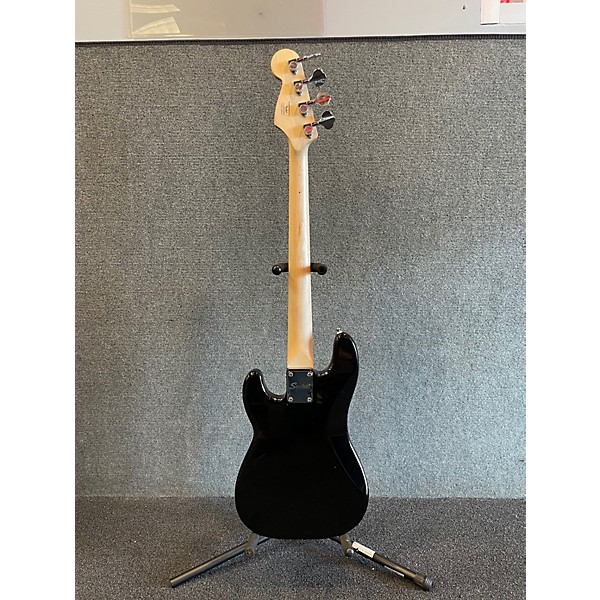 Used Squier Mini P Black Electric Bass Guitar