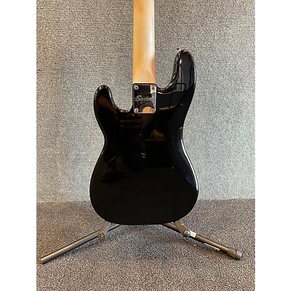 Used Squier Mini P Black Electric Bass Guitar
