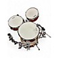 Used TAMA 4 Piece Cocktail Jam bright orange sparkle Drum Kit thumbnail