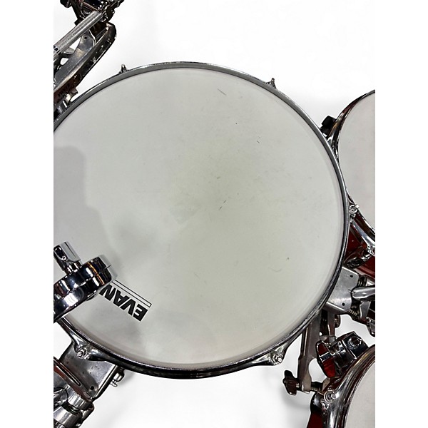 Used TAMA 4 Piece Cocktail Jam bright orange sparkle Drum Kit