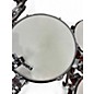 Used TAMA 4 Piece Cocktail Jam bright orange sparkle Drum Kit