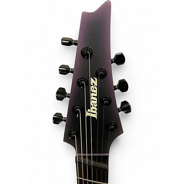 Used 2021 Ibanez RGA71AL Axion Label 7 String Aurora Burst Solid Body Electric Guitar