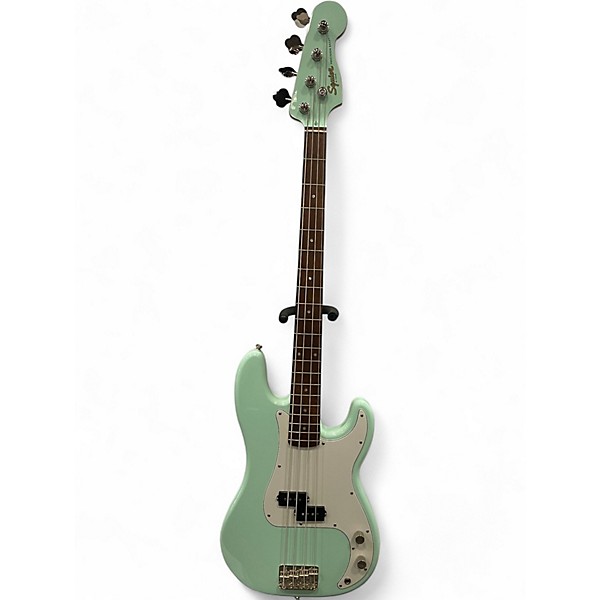 Used 2025 Squier Classic Vibe 1960S Precision Bass Sonic Blue Electric Bass Guitar