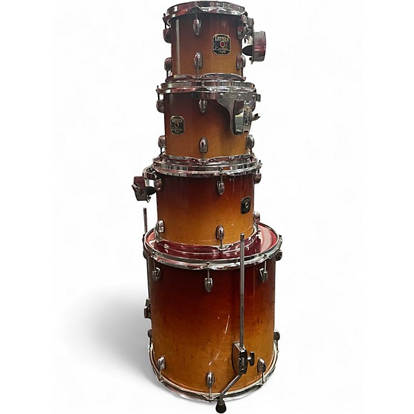 Used Gretsch Drums 5 Piece Catalina Maple 2 Color Sunburst Drum Kit