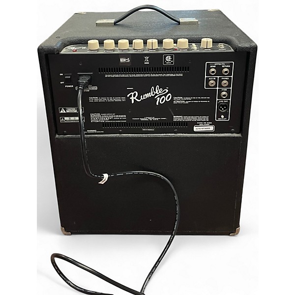 Used Fender Rumble 100 1x15 100W Bass Combo Amp