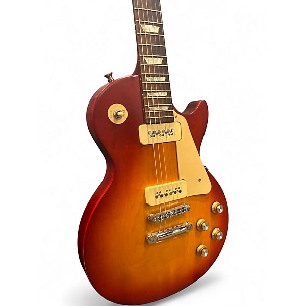 Used Gibson 1960S Tribute Les Paul Studio Cherry Sunburst Solid Body Electric Guitar