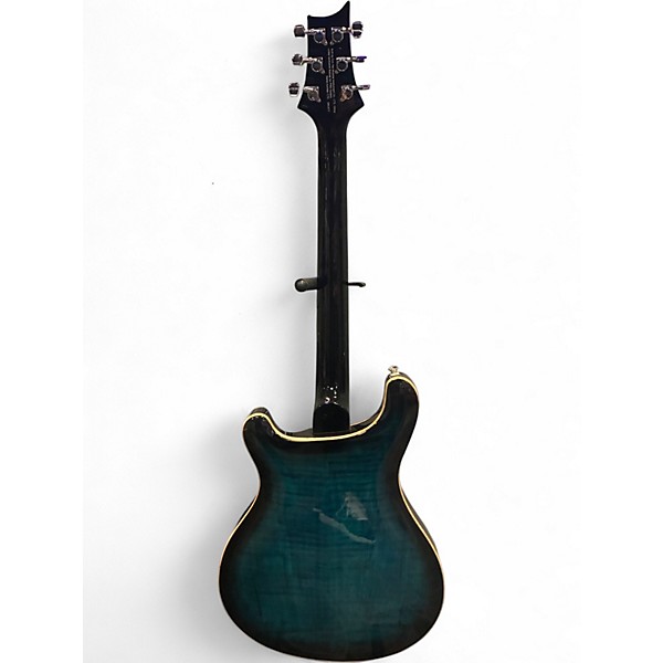 Used PRS SE Hollowbody II Piezo Peacock blue Hollow Body Electric Guitar