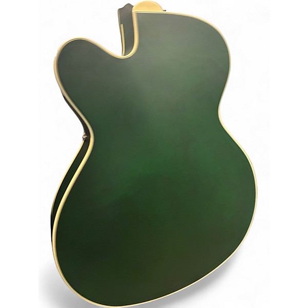 Used Guild X175B-B SPC II Green Hollow Body Electric Guitar