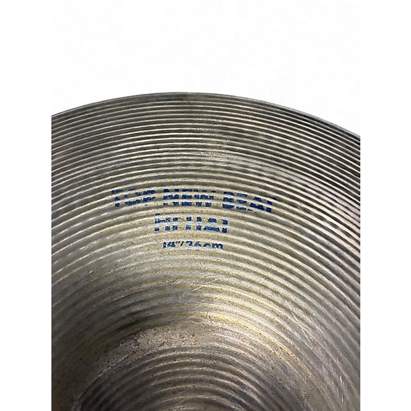 Used Zildjian 14in New Beat Hi Hat Top Cymbal