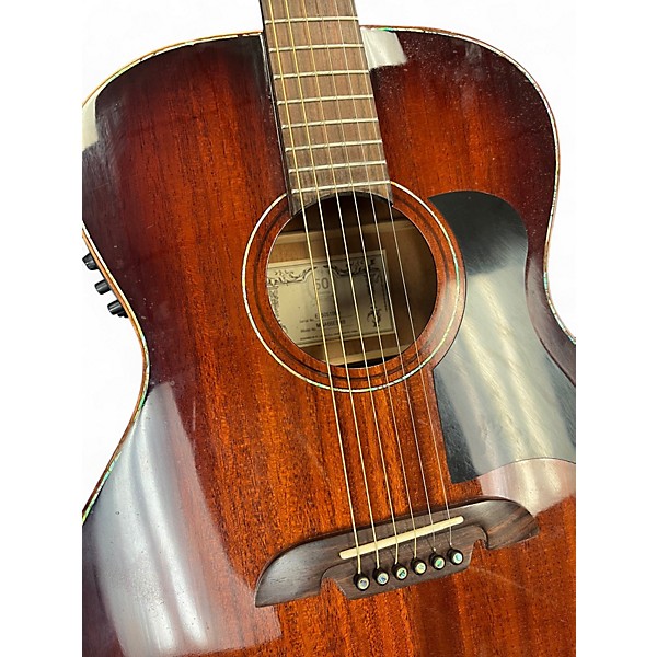 Used Alvarez Masterworks MGA66E Grand Auditorium Natural Acoustic Electric Guitar