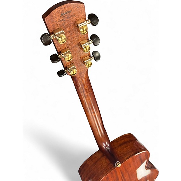 Used Alvarez Masterworks MGA66E Grand Auditorium Natural Acoustic Electric Guitar