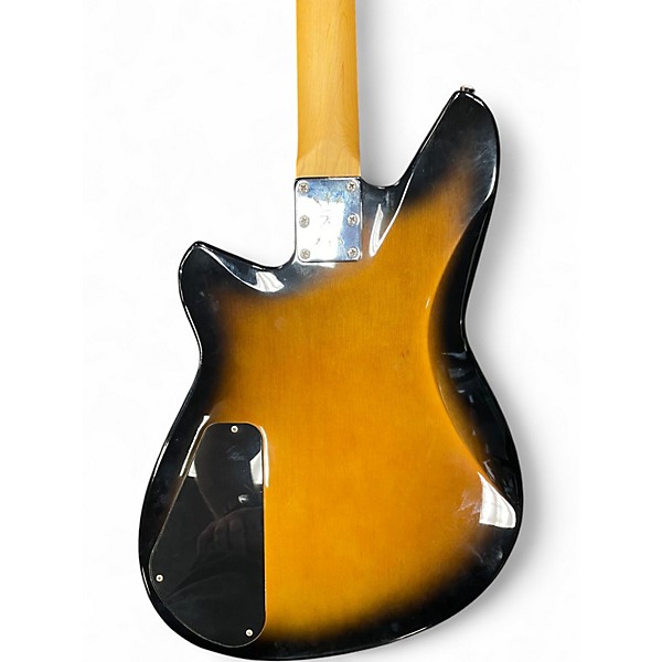 Used Reverend Descent 2 Tone Sunburst Solid Body Electric Guitar