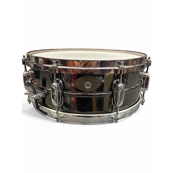 Used TAMA 14X5.5 Rockstar Series Snare Black Nickel Drum