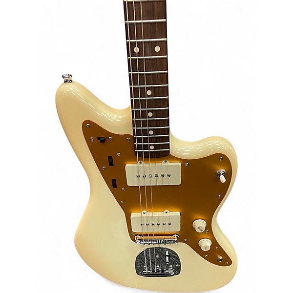 Used Squier J Mascis Jazzmaster Alpine White Solid Body Electric Guitar