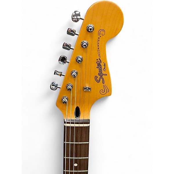 Used Squier J Mascis Jazzmaster Alpine White Solid Body Electric Guitar