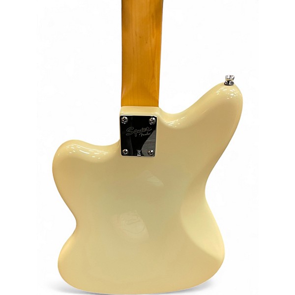 Used Squier J Mascis Jazzmaster Alpine White Solid Body Electric Guitar