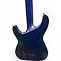 Used Schecter Guitar Research C-1 PLATINUM SATIN BLUE Solid Body Electric Guitar