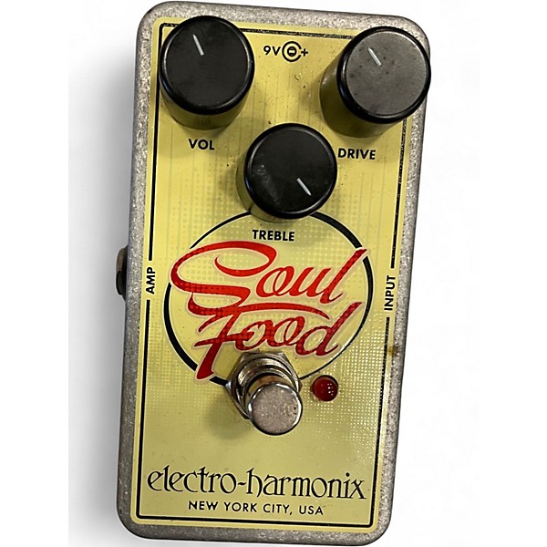 Used Electro-Harmonix Soul Food Overdrive Effect Pedal