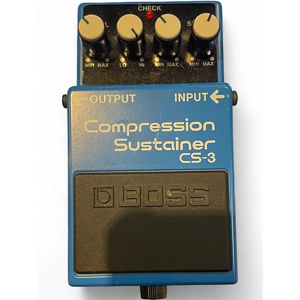 Used BOSS CS3 Compressor Sustainer Effect Pedal