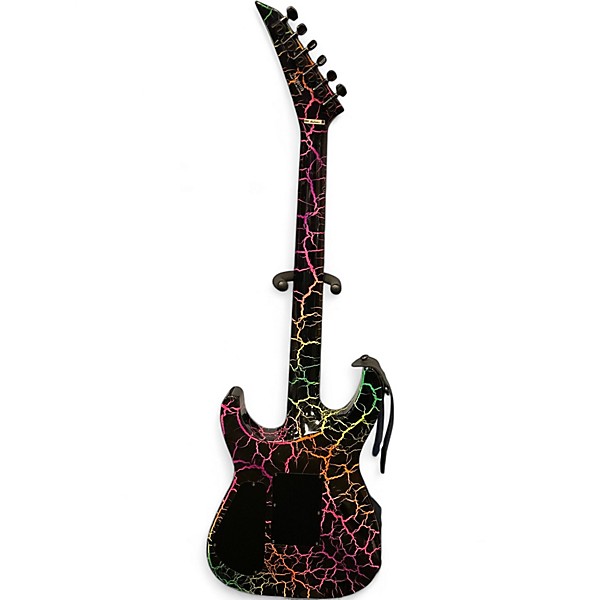 Used Jackson Pro Series Soloist Rainbow Crackle Solid Body Electric Guitar