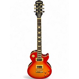 Used Epiphone Les Paul Standard Pro Cherry Sunburst Solid Body Electric Guitar