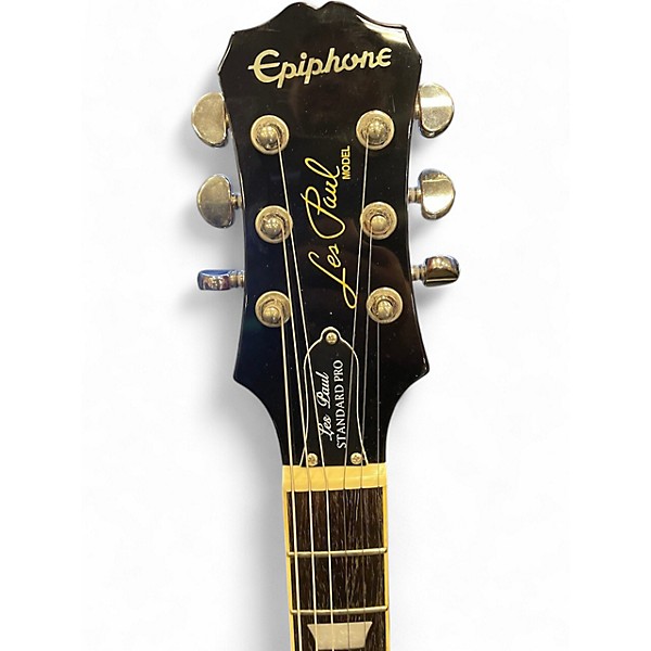 Used Epiphone Les Paul Standard Pro Cherry Sunburst Solid Body Electric Guitar