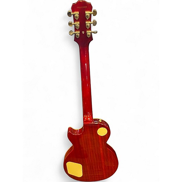 Used Epiphone Les Paul Standard Pro Cherry Sunburst Solid Body Electric Guitar