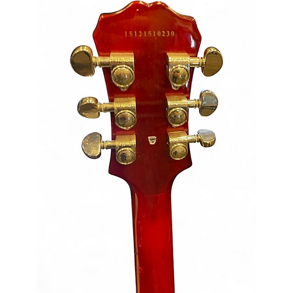 Used Epiphone Les Paul Standard Pro Cherry Sunburst Solid Body Electric Guitar