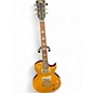 Used Vintage V100 GREENIE RELIC Lemonburst Solid Body Electric Guitar thumbnail