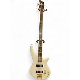 Used Jackson ICJ Alpine White Electric Bass Guitar