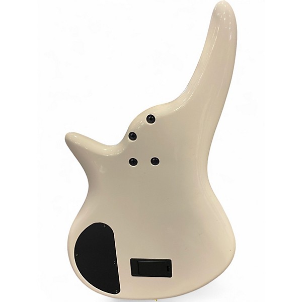 Used Jackson ICJ Alpine White Electric Bass Guitar