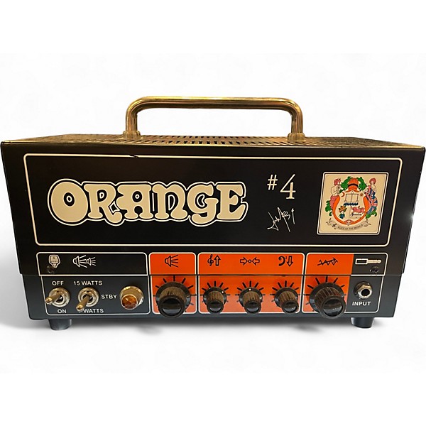 Used Orange Amplifiers TT15JR Jim Root Number 4 Signature 15W Tube Guitar Amp Head