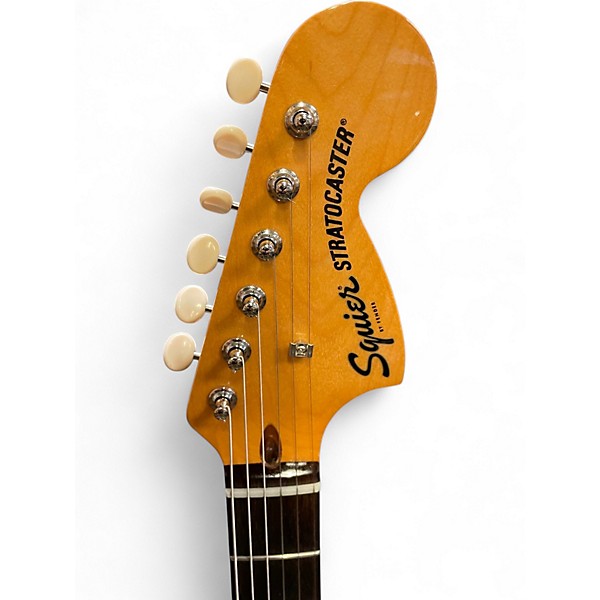 Used Squier Classic Vibe 1960S Stratocaster Antique Gold Solid Body Electric Guitar