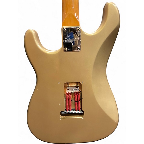Used Squier Classic Vibe 1960S Stratocaster Antique Gold Solid Body Electric Guitar