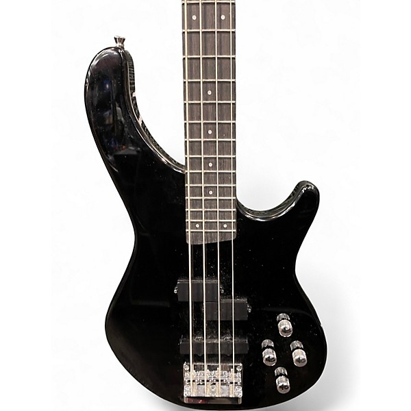 Used Donner DPJ100 Black Electric Bass Guitar
