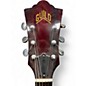 Vintage 1972 Guild 65sb 2 Color Sunburst Hollow Body Electric Guitar