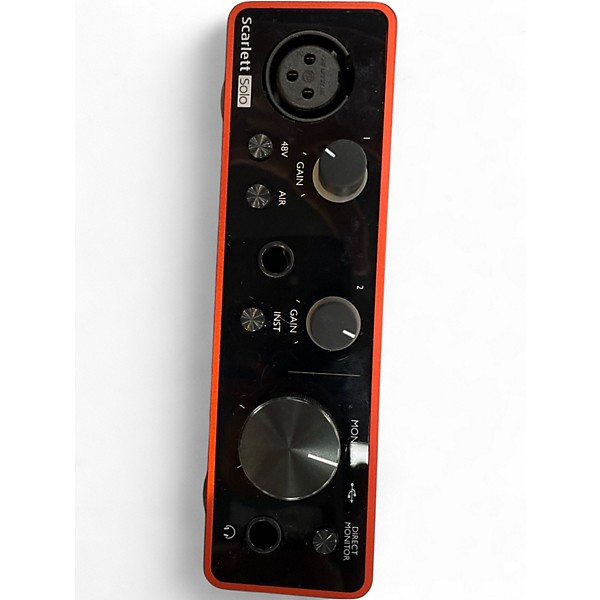 Used Focusrite Scarlett Solo Gen 3 Audio Interface