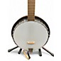 Vintage 1960s Harmony Folk Banjo Natural Banjo