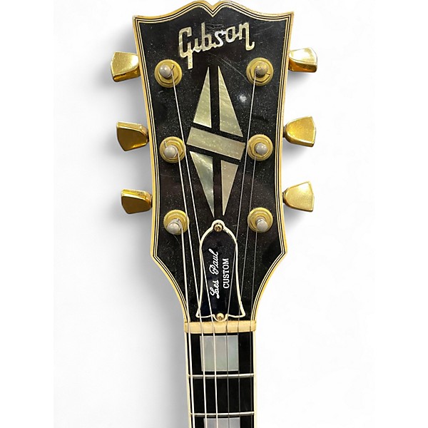 Vintage 1976 Gibson Les Paul Custom Natural Solid Body Electric Guitar