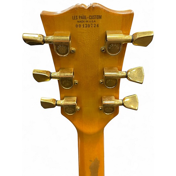 Vintage 1976 Gibson Les Paul Custom Natural Solid Body Electric Guitar