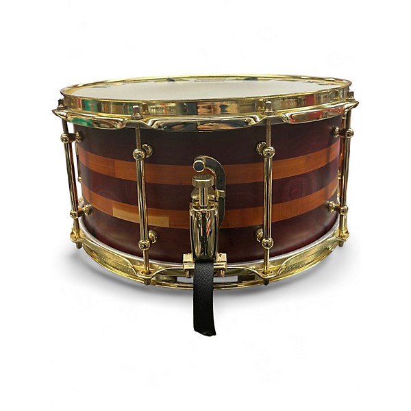 Used OUTLAW DRUMS 6.5X14 Purpleheart & Cedar PH & Cedar Drum