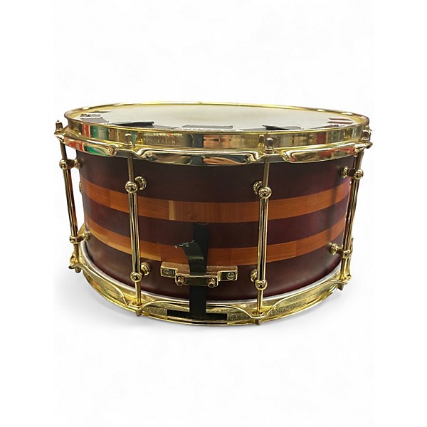 Used OUTLAW DRUMS 6.5X14 Purpleheart & Cedar PH & Cedar Drum