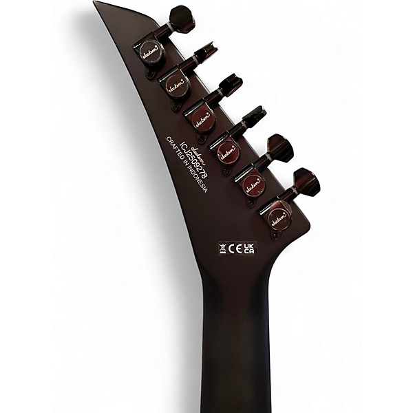 Used Jackson KVXMG FLAT BLACK Solid Body Electric Guitar