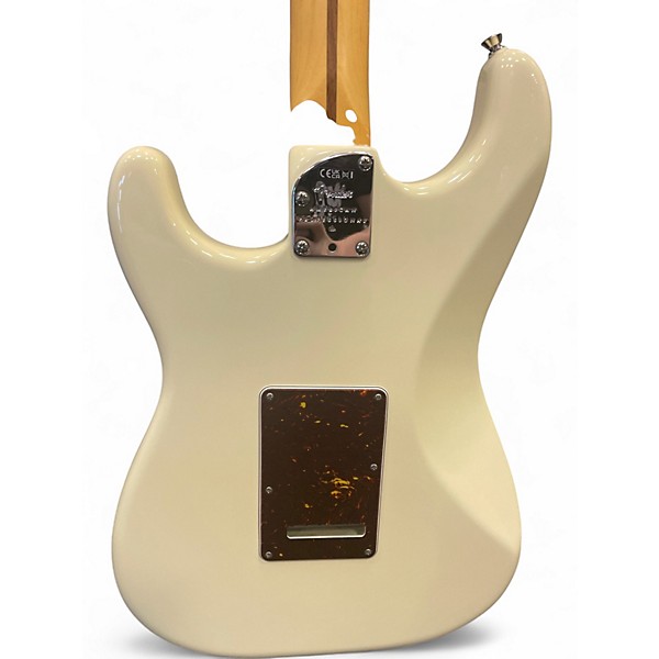 Used Fender American Professional II Stratocaster Olympic White Solid Body Electric Guitar